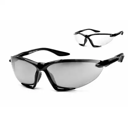 ARCTICA okulary sportowe S-50A - kolor: Czarny