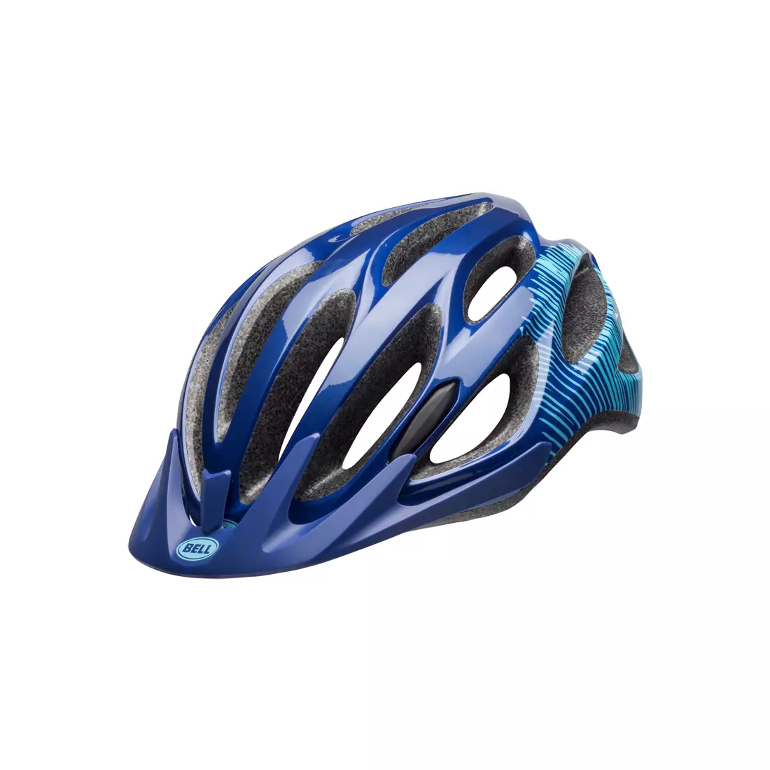 BELL MTB COAST JOY RIDE BEL-7088747 dámská cyklistická helma lesk navy sky vlákna