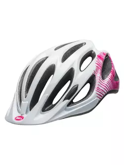 BELL MTB COAST JOY RIDE BEL-7088748 dámská cyklistická helma gloss white cherry fibers