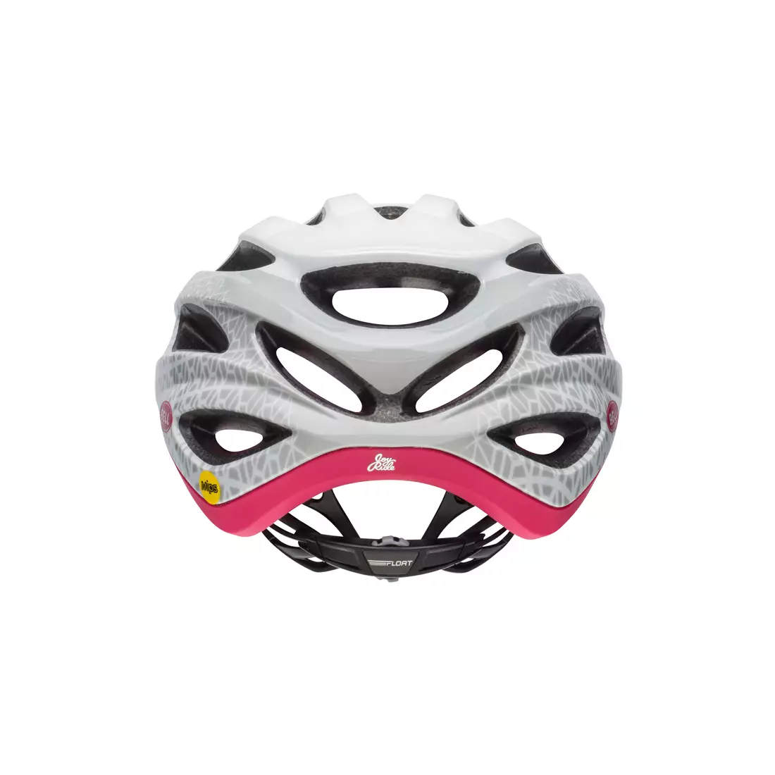 BELL NALA JOY RIDE MIPS BEL-7088612 dámská cyklistická helma matná bílá třešeň rozp.