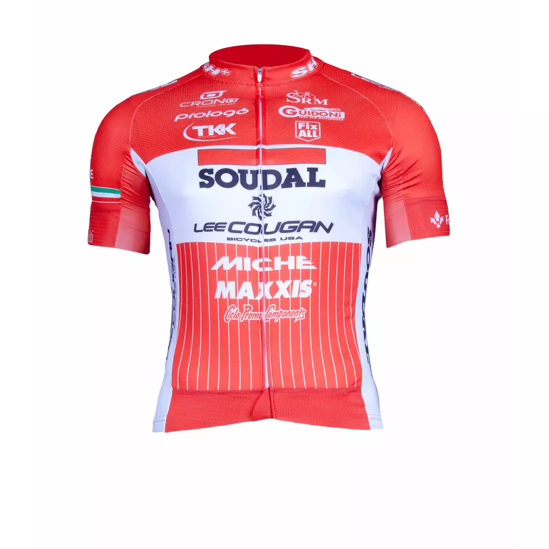 BIEMME SOUDAL-LEE COUGAN Racing Team 2017 - pánský cyklistický dres