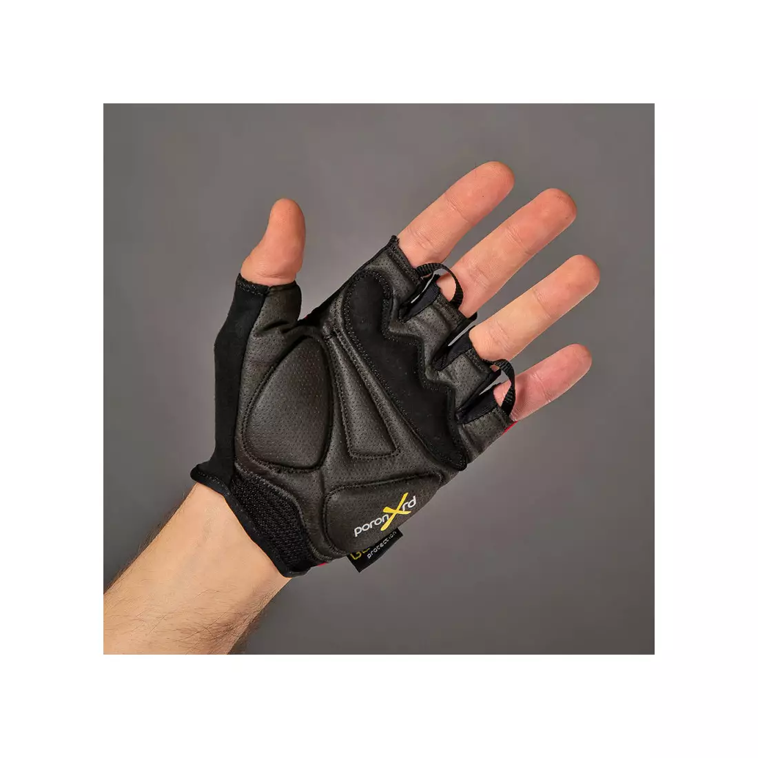 CHIBA GEL COMFORT cyklistické rukavice, černé, 3040518