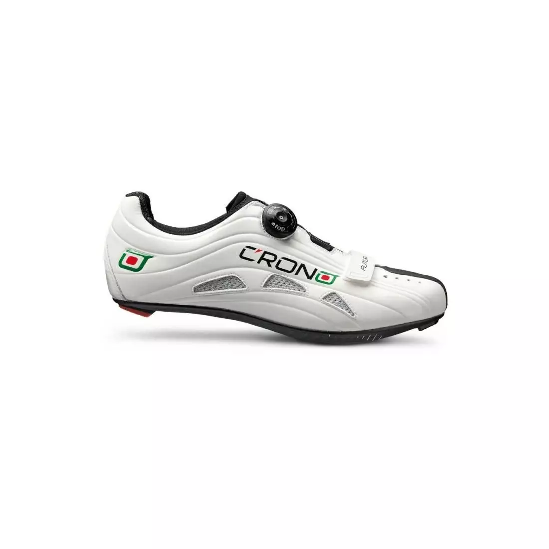 CRONO FUTURA NYLON - silniční cyklistické boty - barva: Bílá