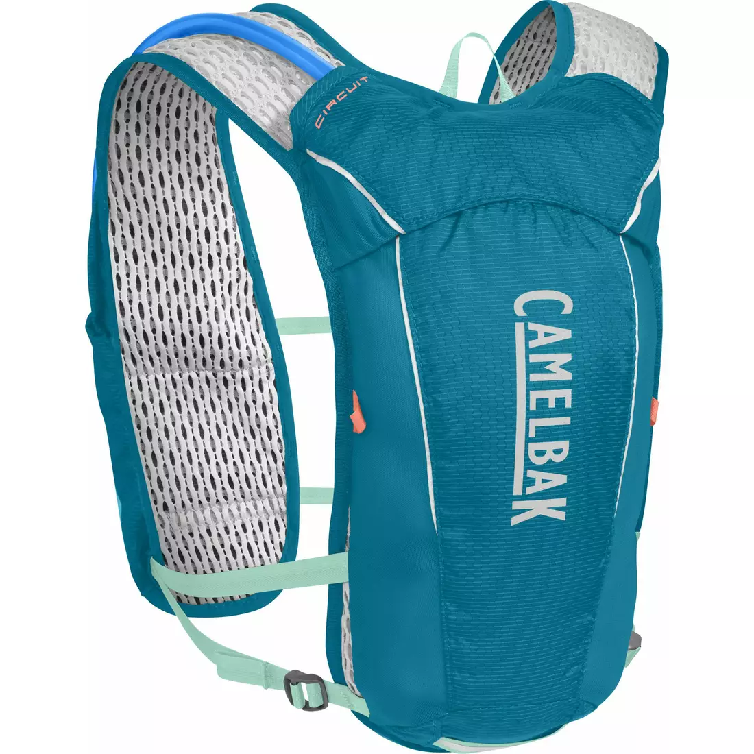 Camelbak SS18 běžecký batoh s vodním vakem Circuit Vest 50oz /1,5L Teal/Ice Green 1138403000
