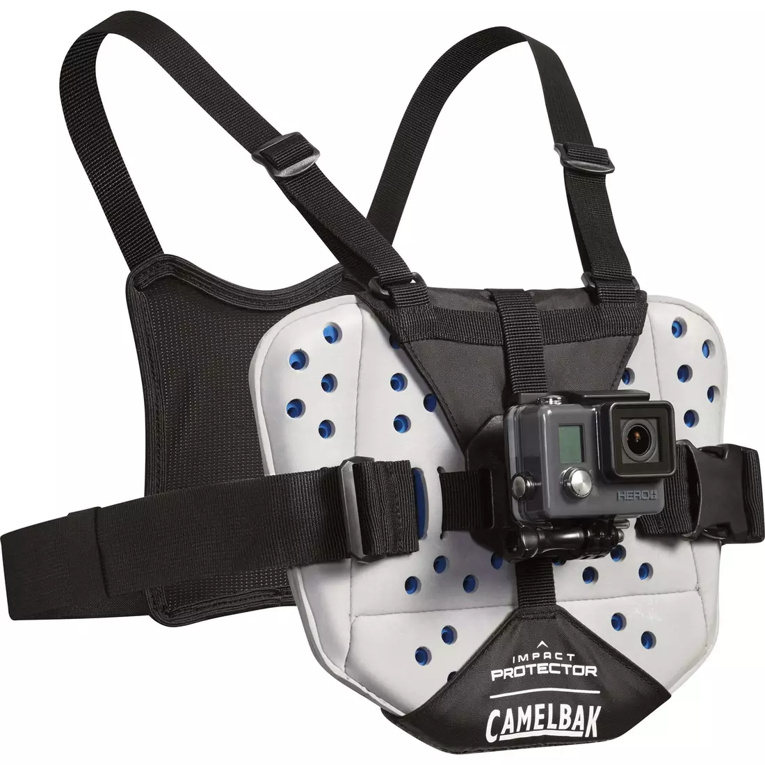Camelbak SS18 chránič hrudníku s držákem na sportovní kameru STERNUM PROTECTOR Black 1557001000
