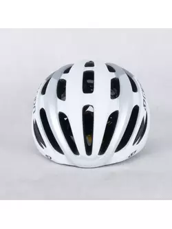 GIRO FORAY MIPS - bílá a stříbrná matná cyklistická přilba
