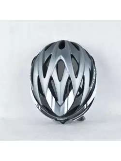 GIRO SAVANT - titanová a bílá matná cyklistická přilba