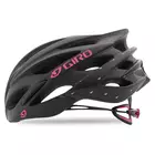 GIRO SONNET - dámská cyklistická přilba, černá a růžová matná