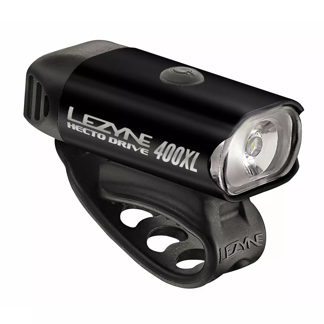 LEZYNE Přední lampa HECTO DRIVE 400XL 400 lumeny, usb černé, LZN-1-LED-9F-V404