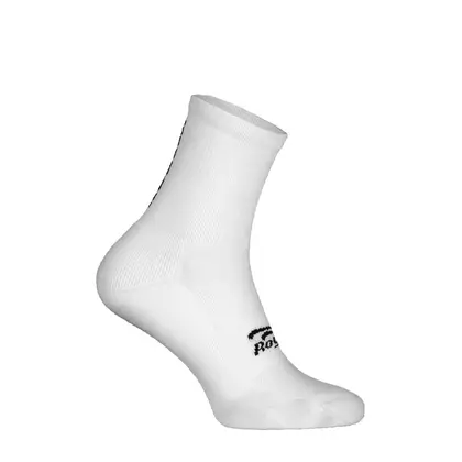 ROGELLI BIKE RCS09 ponožky, 2-balení, 007.135 bílá