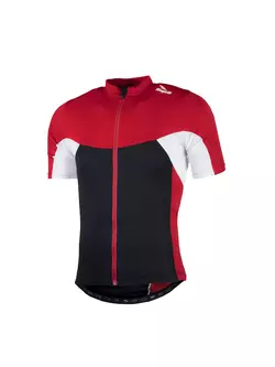 ROGELLI BIKE RECCO 2.0 pánský cyklistický dres, 001.136 - černo-červeno-bílý
