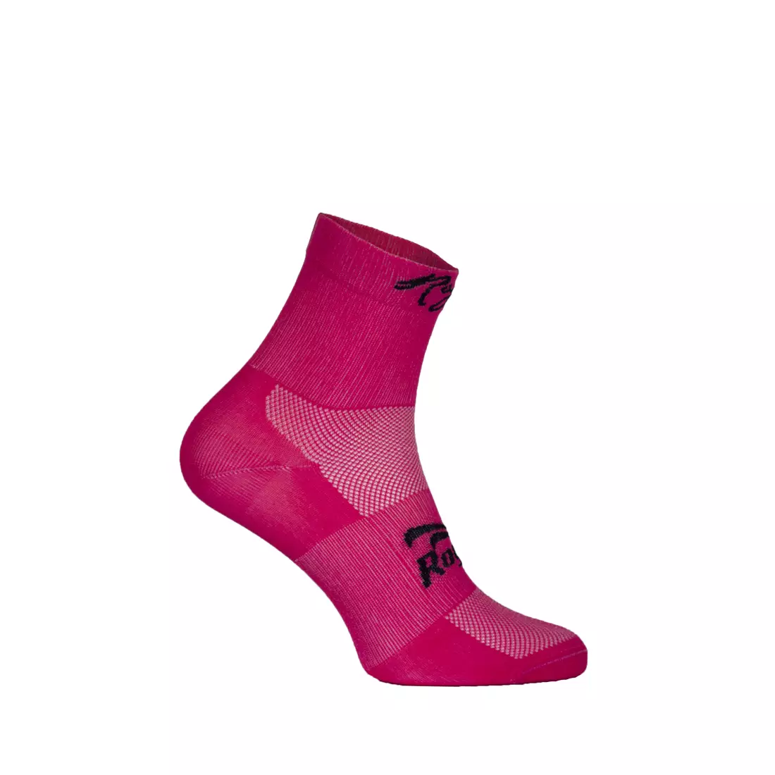ROGELLI RCS-10 010.705 Q-Skin cyklistické ponožky, růžové