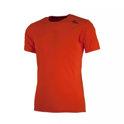 ROGELLI RUN BASIC - pánské běžecké tričko, 800.254 - oranžový fluor