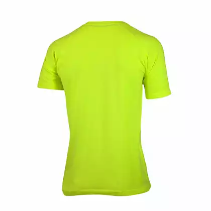 ROGELLI RUN SEAMLESS bezešvé pánské běžecké tričko - 800.271 - fluor