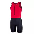 ROGELLI TRI FLORIDA 030.001 pánské triatlonové oblečení, červené a černé