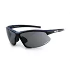 FISCHER - sportovní brýle FS-05D - barva: Černá a modrá