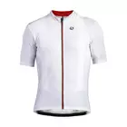 Bílý cyklistický dres GIORDANA FUSION
