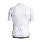 Bílý cyklistický dres GIORDANA FUSION