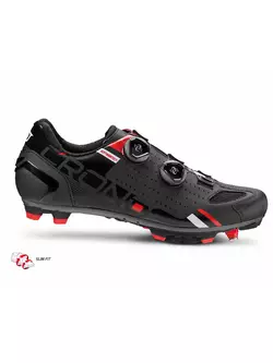 CRONO CX2 Nylonové pánské MTB cyklistické boty, černé