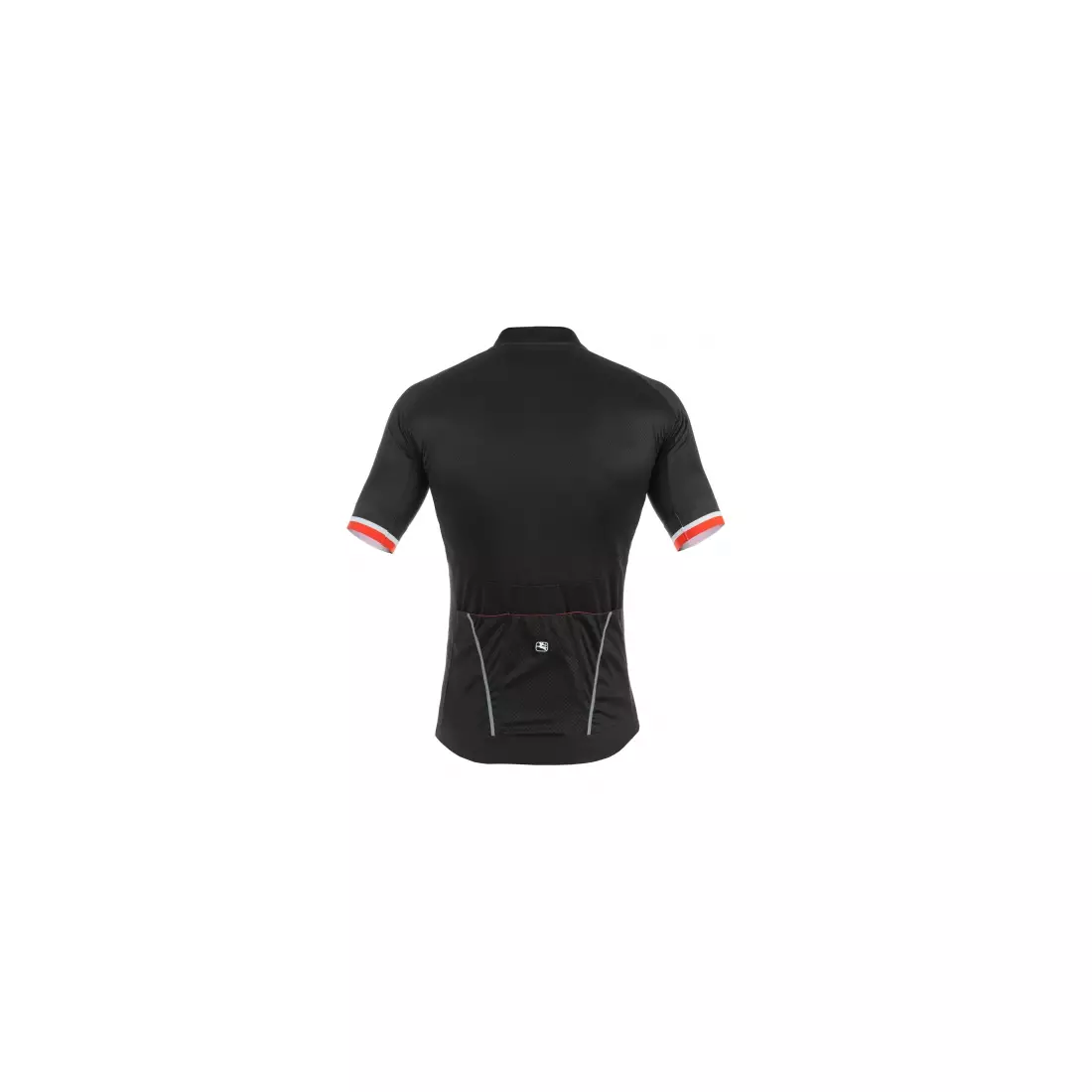 Černý cyklistický dres GIORDANA SILVERLINE