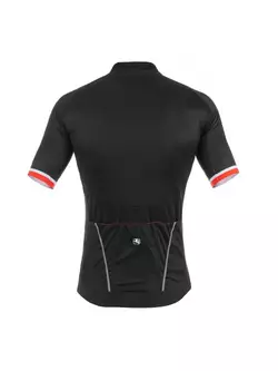 Černý cyklistický dres GIORDANA SILVERLINE