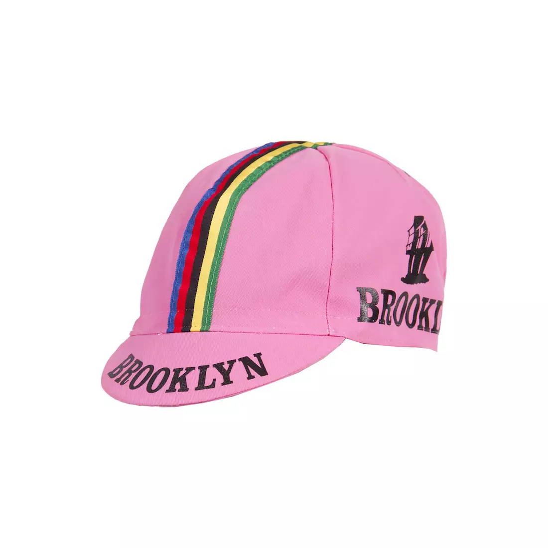 Cyklistická čepice GIORDANA SS18 - Brooklyn - Giro Pink s páskou GI-S6-COCA-BROK-GIRO jedna velikost