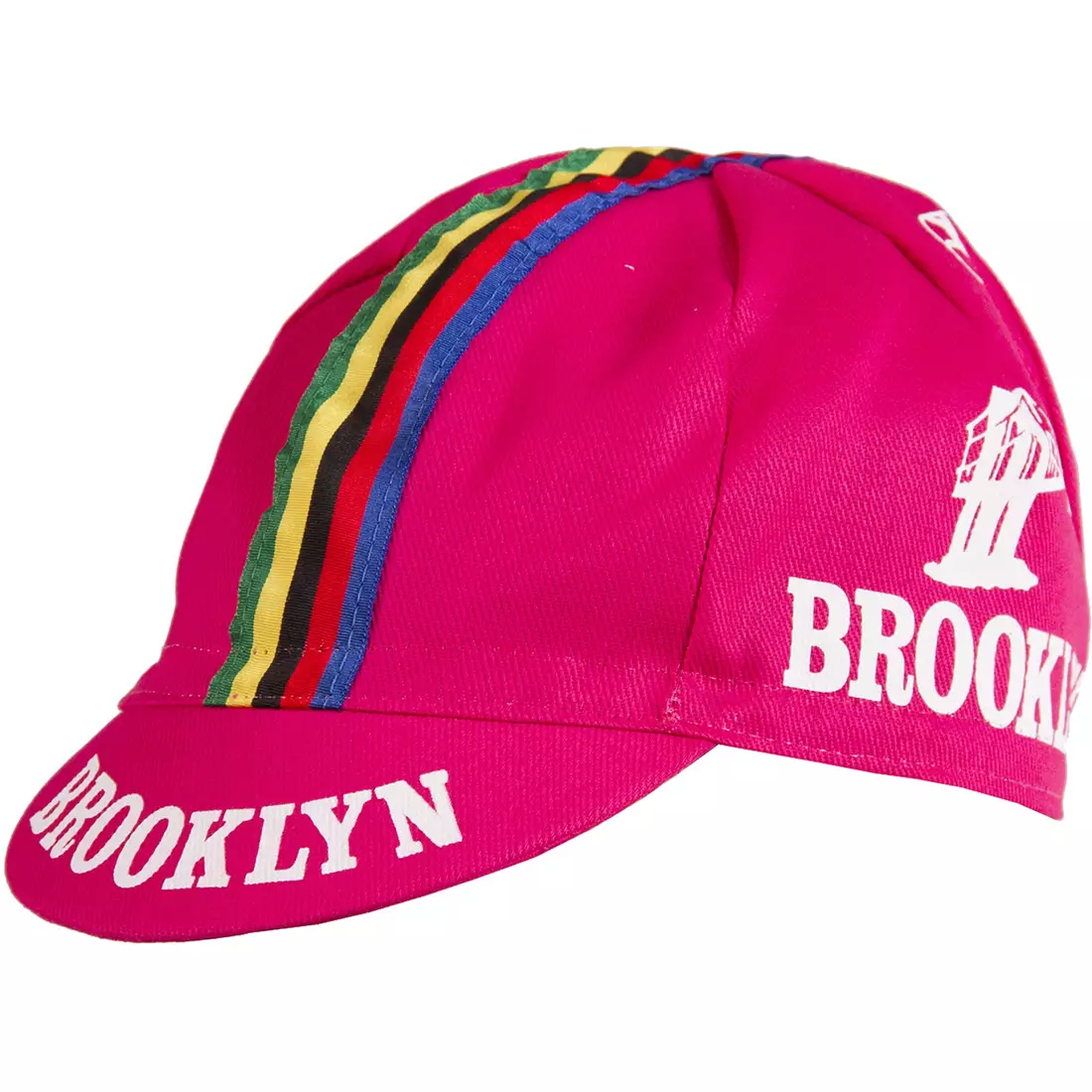 Cyklistická čepice GIORDANA SS18 - Brooklyn - Růžová s páskou GI-S6-COCA-BROK-PINK jedna velikost