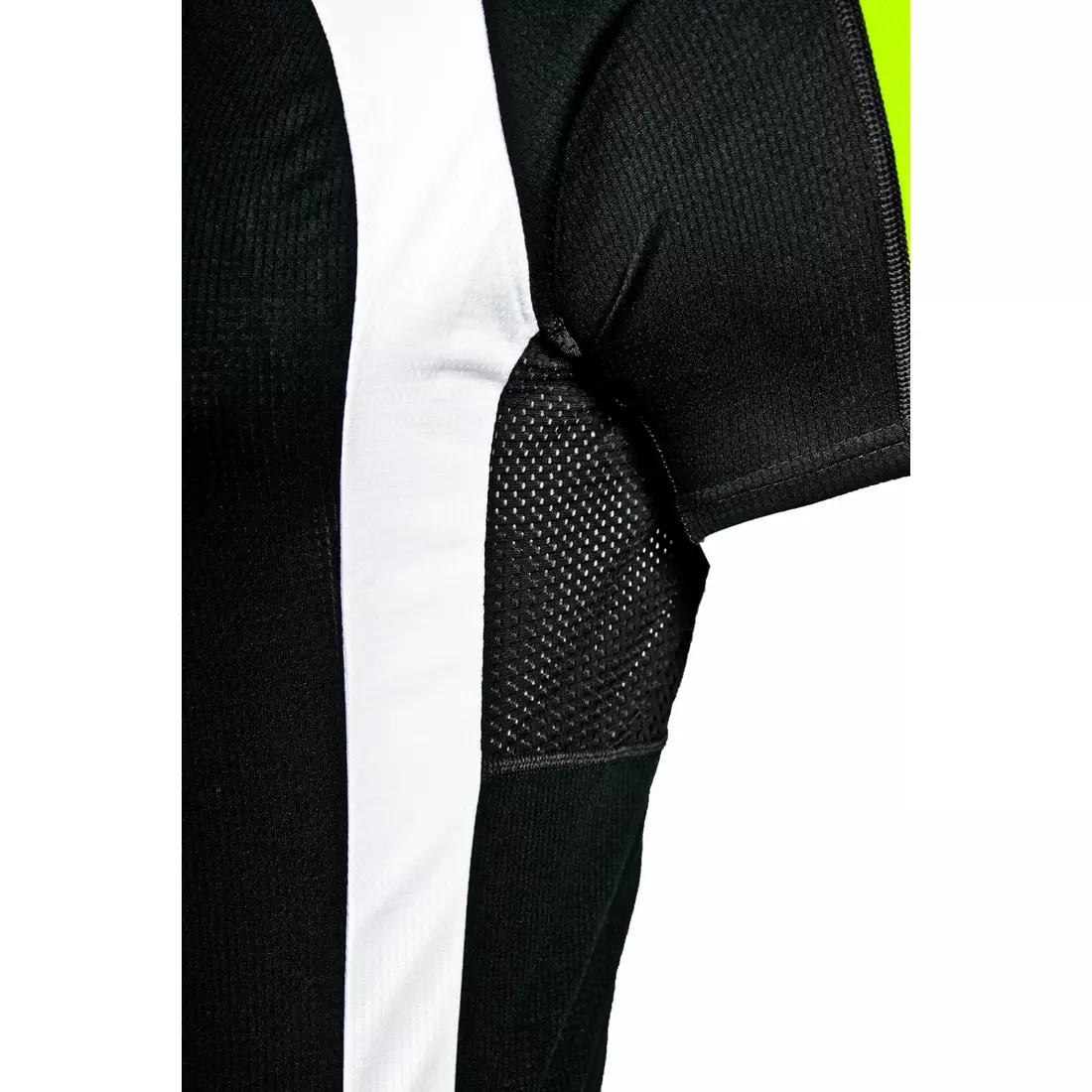 DEKO AIR X2 pánský cyklistický dres, černo-fluor