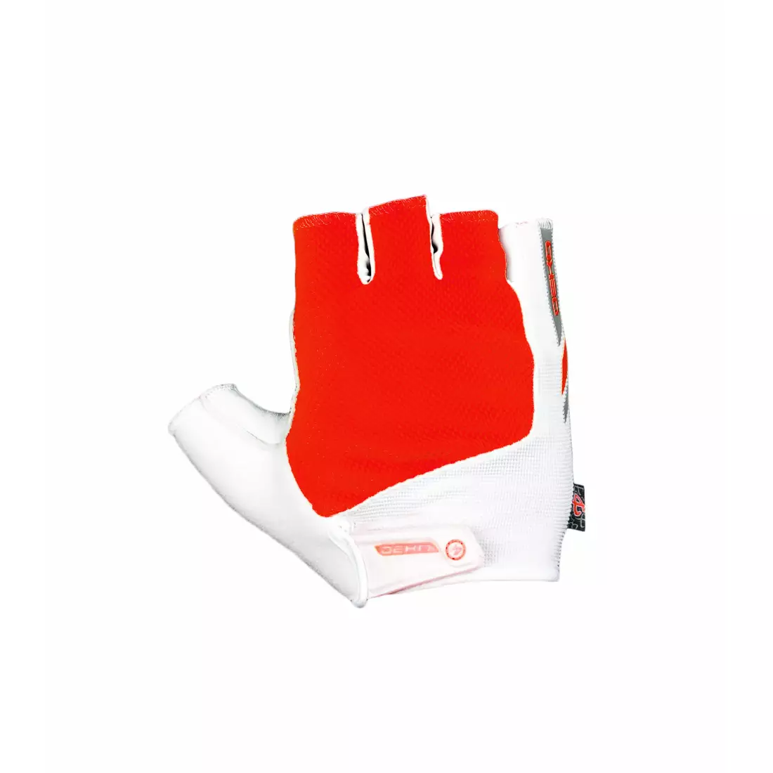 DEKO DKSG-509 cyklistické rukavice Bílo-červená