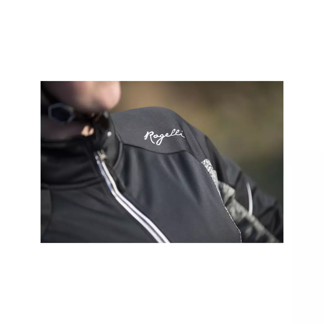 Dámská zimní cyklistická bunda ROGELLI CARLYN 2.0 černo-šedá