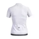 Dámský cyklistický dres GIORDANA FUSION, bílý