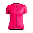 Dámský cyklistický dres GIORDANA FUSION, růžový