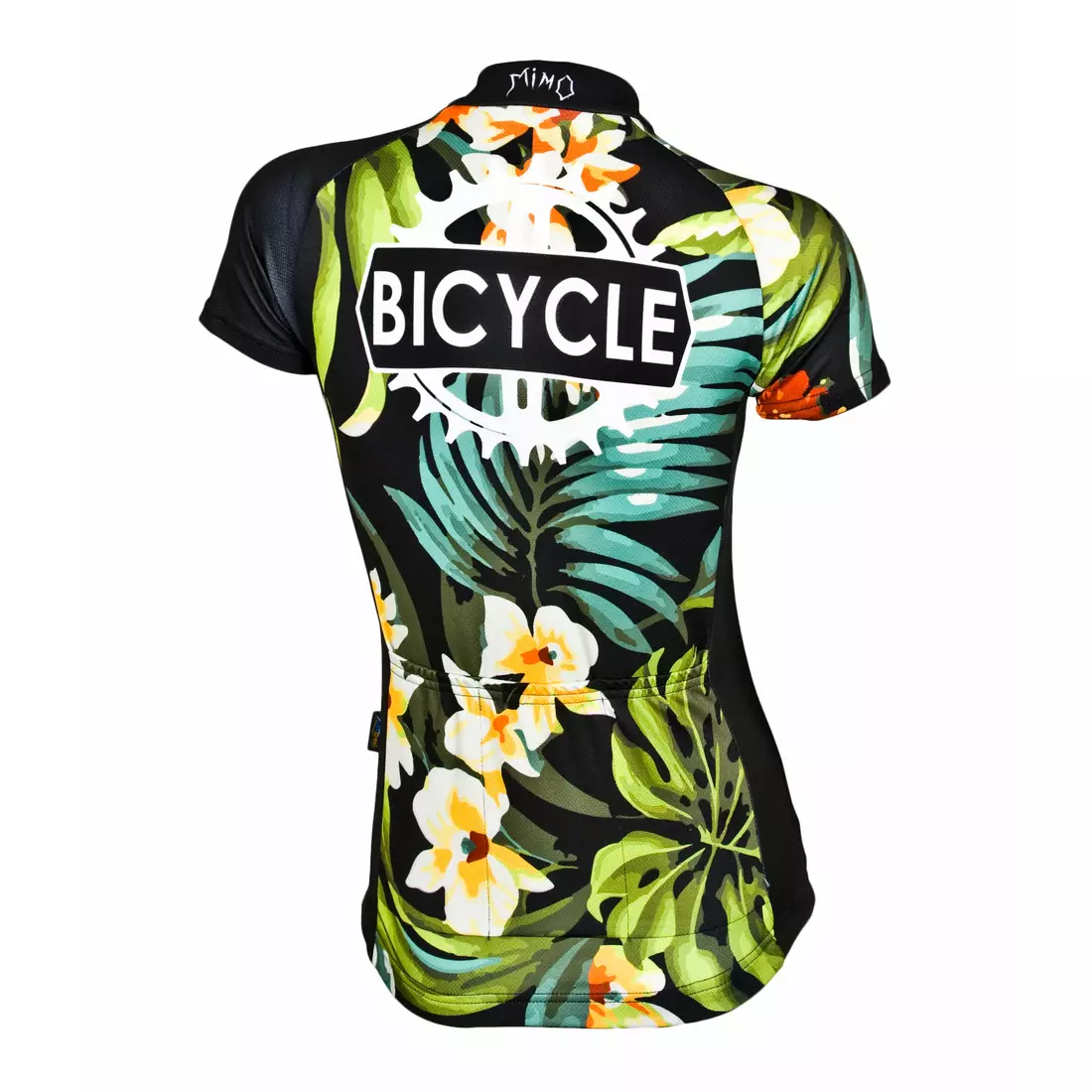 Dámský cyklistický dres MikeSPORT DESIGN FLOWER BIKE