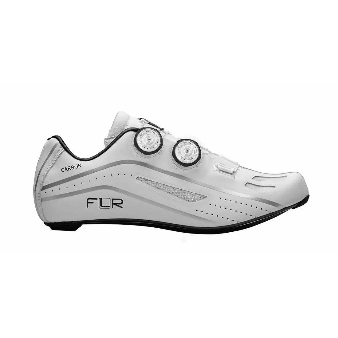 FLR F-XX silniční cyklistická obuv, full carbon, Bílý