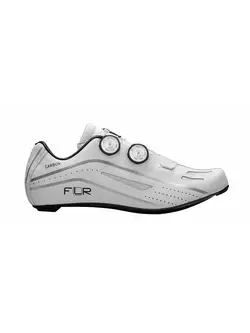 FLR F-XX silniční cyklistická obuv, full carbon, Bílý