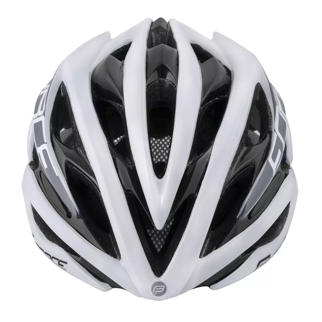 FORCE Cyklistická helma SAURUS, Bílý