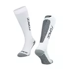 FORCE TESSERA COMPRESSION kompresní ponožky, černý a bílý
