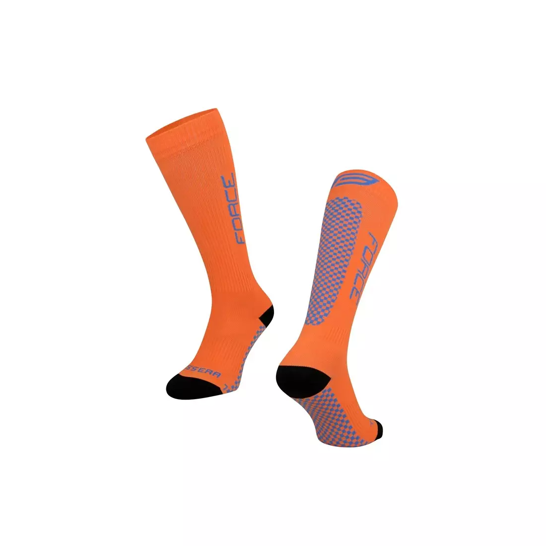 FORCE TESSERA COMPRESSION kompresní ponožky, oranžový