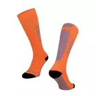 FORCE TESSERA COMPRESSION kompresní ponožky, oranžový