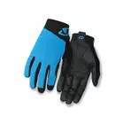 GIRO RIVET II cyklistické rukavice, modrý