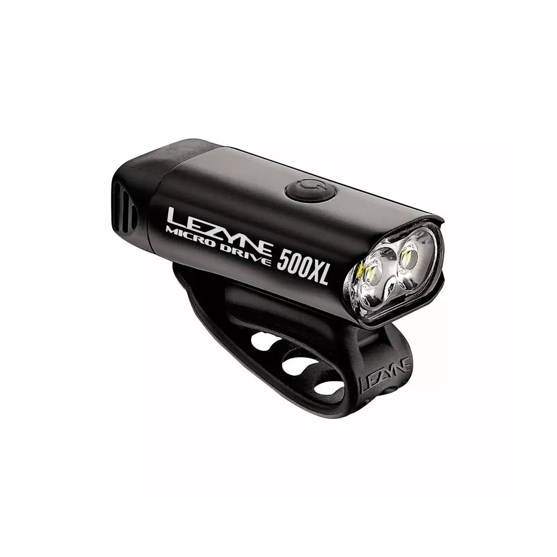 LEZYNE Přední lampa LED MICRO DRIVE 500XL 500 lumeny, usb černé