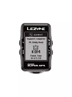 LEZYNE SUPER GPS HRSC Loaded, cyklocomputer