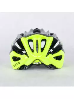 MOJITO HELMET - cyklistická helma CHE00044.232 Nero-Giallo Fluo