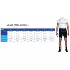 Pánské náprsenkové šortky ROGELLI UMBRIA 2.0, černo-modré