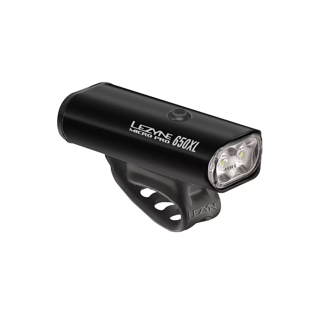 Přední světlomet LEZYNE LED MICRO DRIVE PRO 650XL 650 lumenů, USB, černý (NOVINKA)