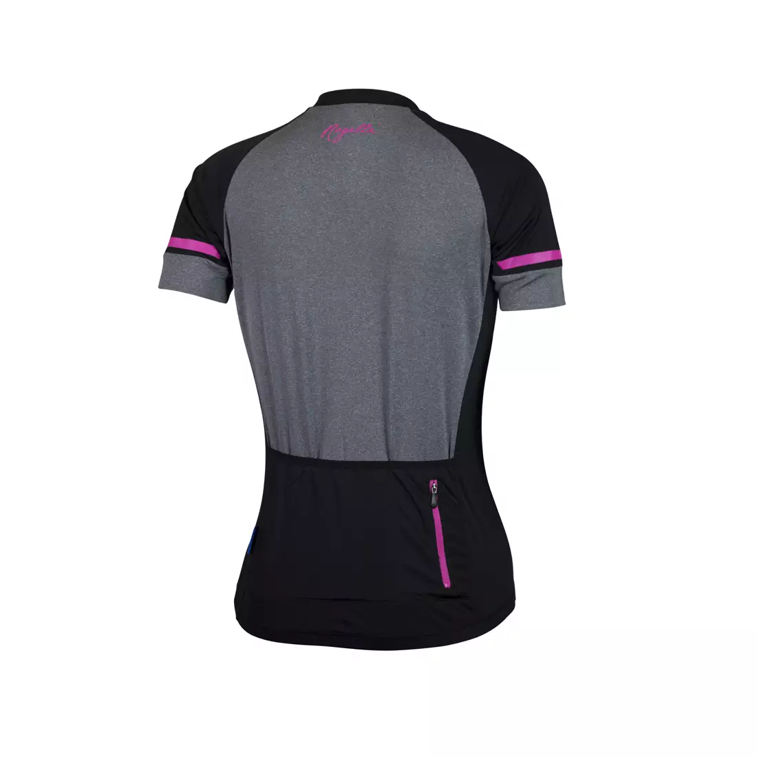 ROGELLI CARLYN 2.0 dámský cyklistický dres, černo-šedo-růžový 010.107