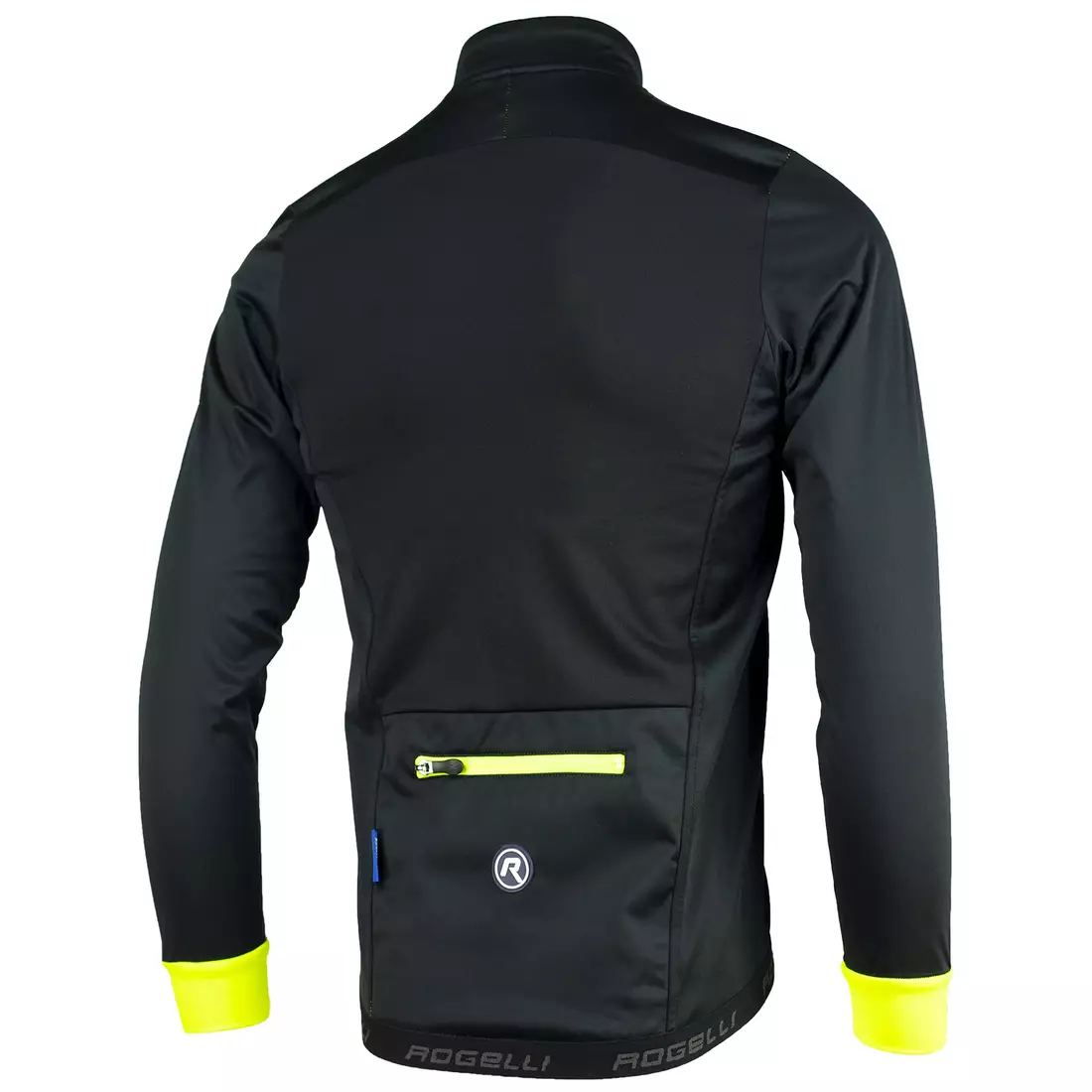 ROGELLI PESARO 2.0 zimní cyklistická bunda, černo-fluor