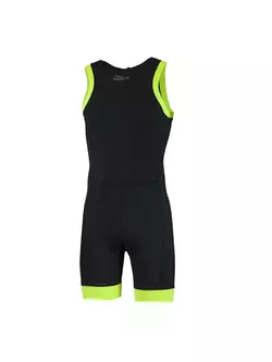 ROGELLI TAUPO 030.006 pánský triatlonový oblek, černý a fluor