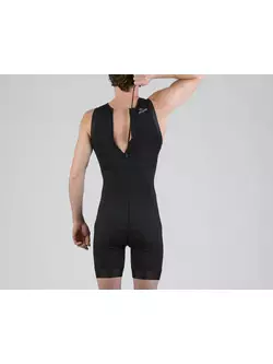 ROGELLI TAUPO 030.006 pánský triatlonový oblek, černý a fluor