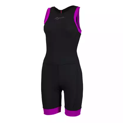 ROGELLI TAUPO 030.008 damski strój triathlonowy, czarno-różowy